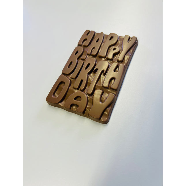 Happy Birthday Bar - Milk Chocolate