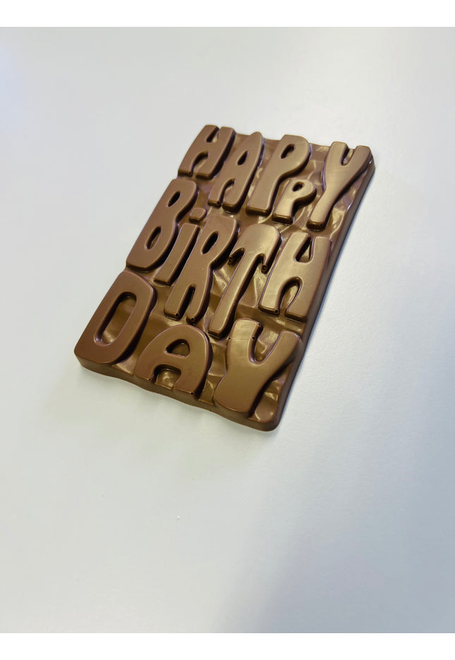 Happy Birthday Bar - Milk Chocolate