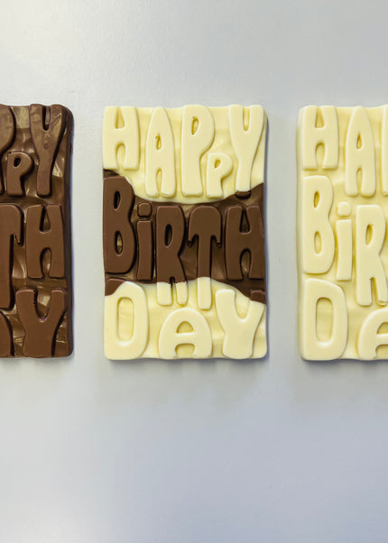 Happy Birthday Bar - 3 Bars