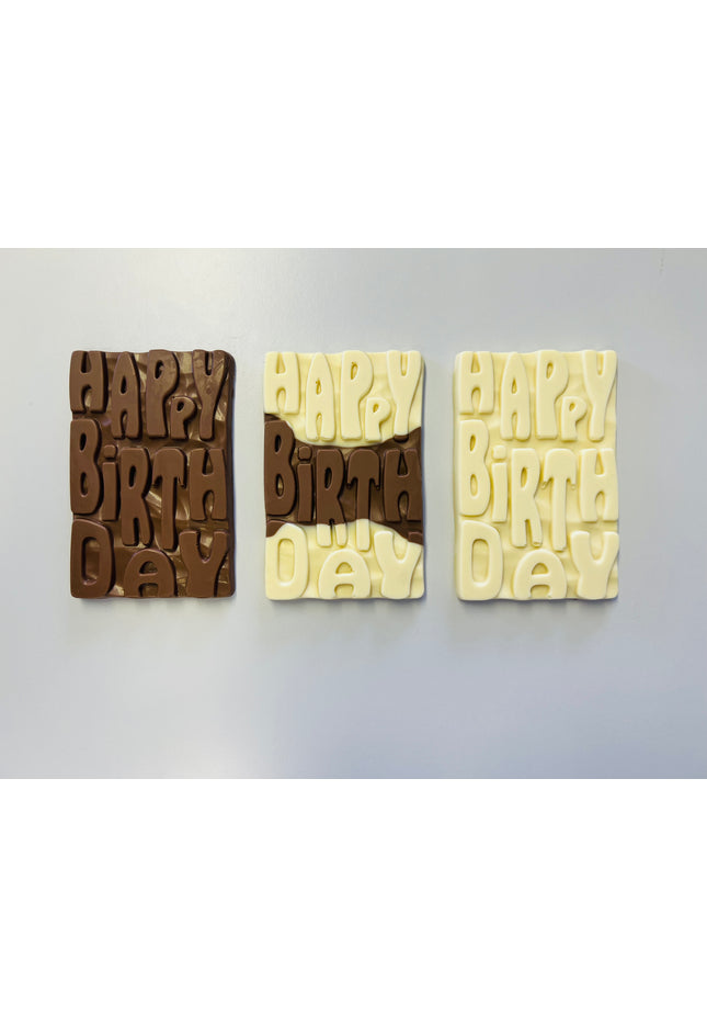 Happy Birthday Bar - 3 Bars