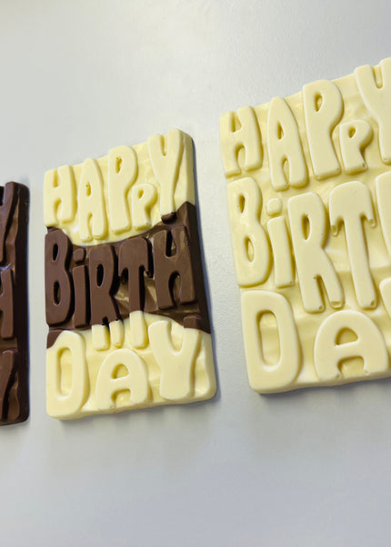 Happy Birthday Bar - 3 Bars