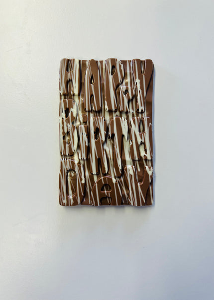 Happy Birthday Bar - White on Milk Chocolate