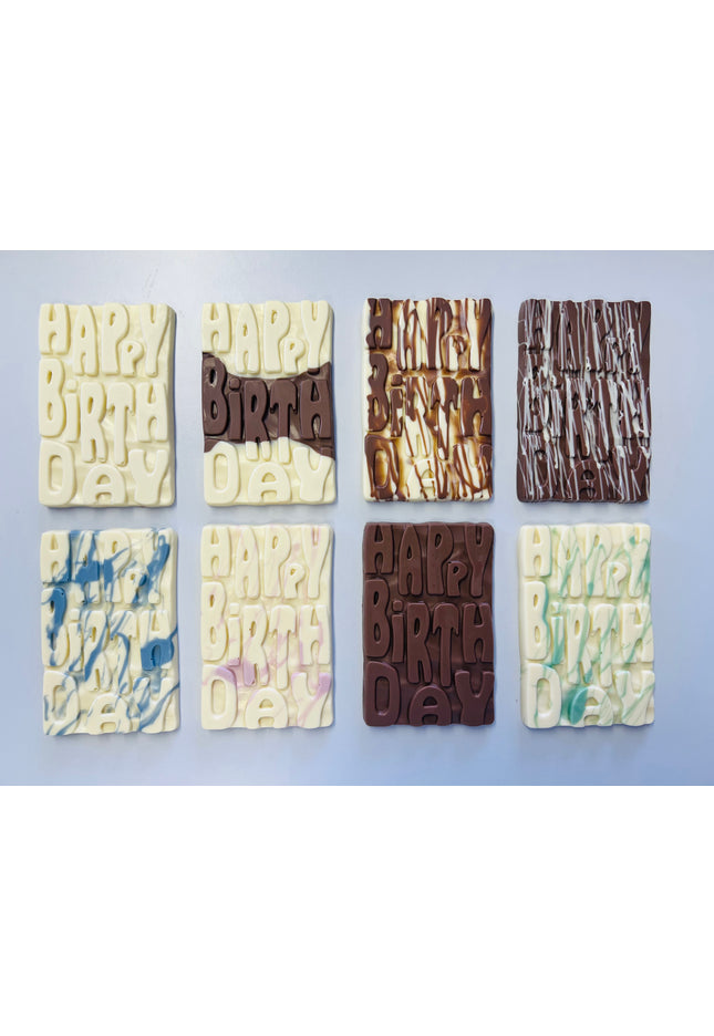 Happy Birthday Bar - Choose 3 Bars