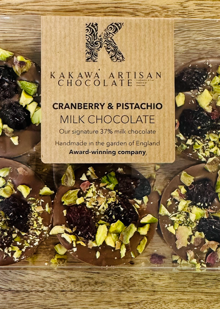 Cranberry & Pistachio | Milk Chocolate