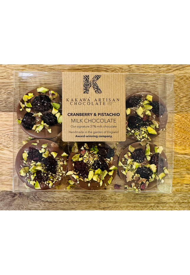 Cranberry & Pistachio | Milk Chocolate