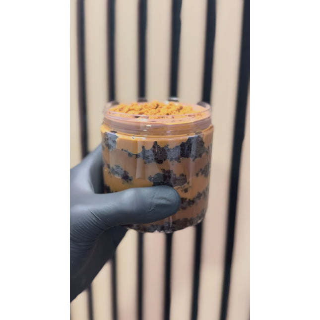 Caramel Biscuit Crunch Dessert Pot - 500g