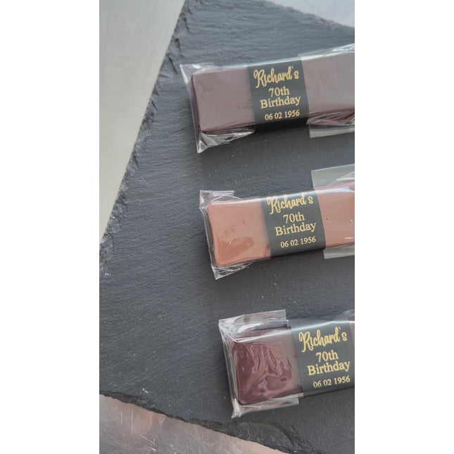 Personalised Favour Bars