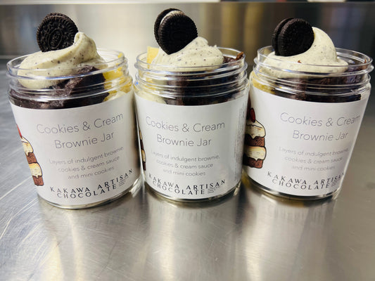 Cookies & Cream Brownie Jar - 260g