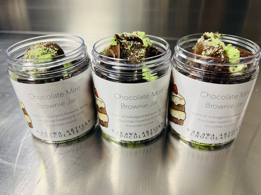 Chocolate Mint Brownie Jar - 260g