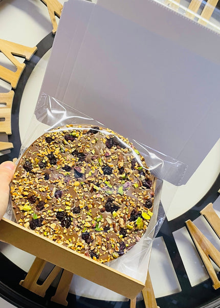 Fruit & Nut Milk Chocolate Pizza - 300g