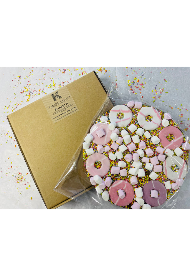 Funfetti Milk Chocolate Pizza - 300g