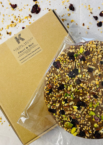 Fruit & Nut Milk Chocolate Pizza - 300g