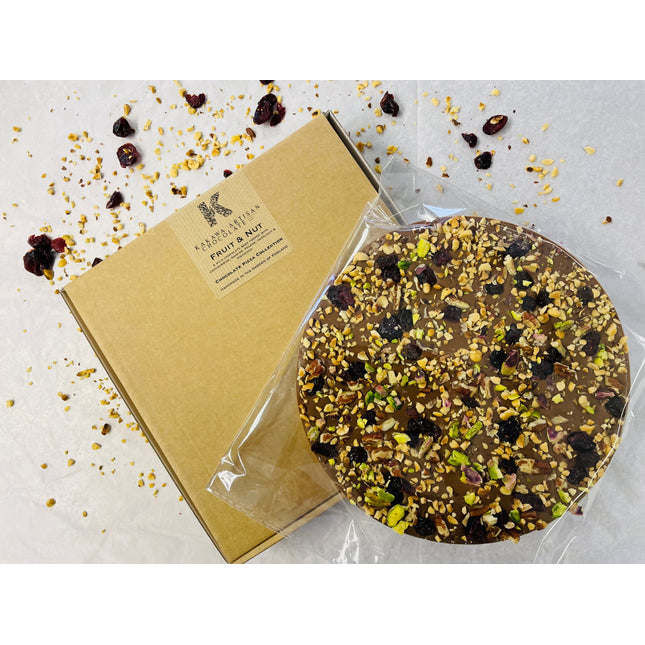 Fruit & Nut Milk Chocolate Pizza - 300g
