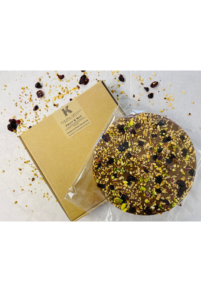 Fruit & Nut Milk Chocolate Pizza - 300g