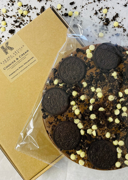 Cookies & Cream Milk Chocolate Pizza - 300g