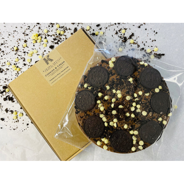 Cookies & Cream Milk Chocolate Pizza - 300g
