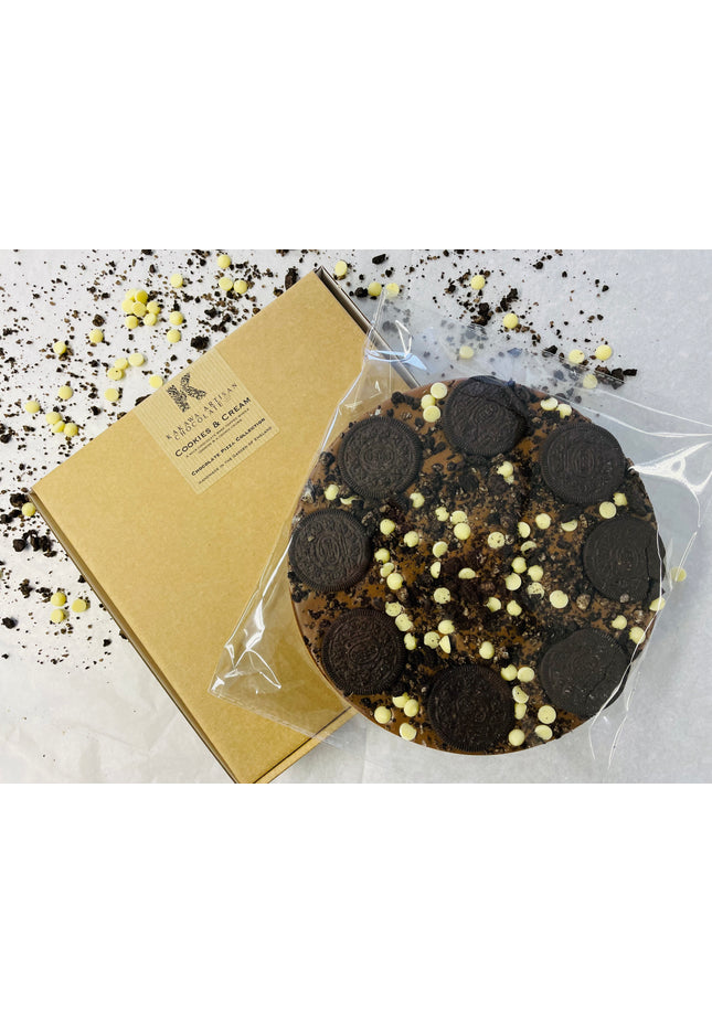 Cookies & Cream Milk Chocolate Pizza - 300g