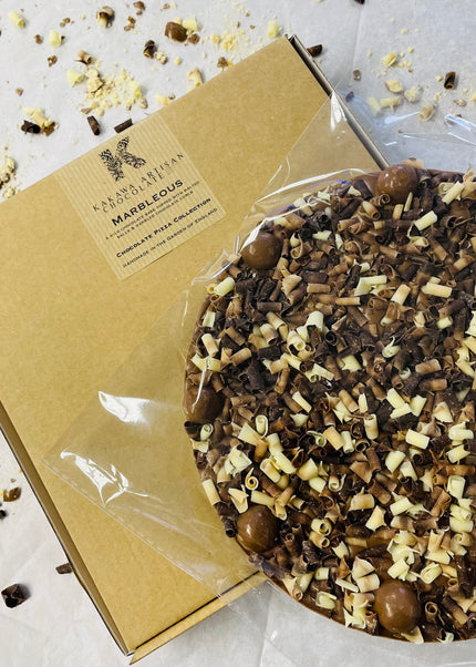 Marbleous Milk Chocolate Pizza - 300g