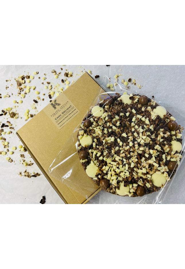 Choc Delight Milk Chocolate Pizza - 300g